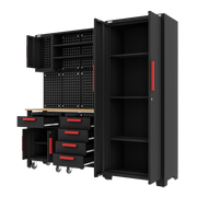 Sealey American PRO Garage Storage System APMS12OP with 2 Mobile Trolleys