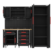 Sealey American PRO Garage Storage System APMS12OP with 2 Mobile Trolleys