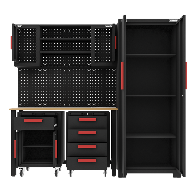 Sealey American PRO Garage Storage System APMS12OP with 2 Mobile Trolleys