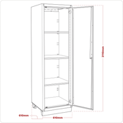 Sealey Premier Heavy-Duty Floor Cabinet 2110mm - Model APMS21