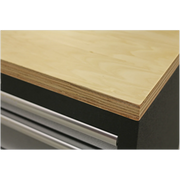 Sealey Superline PRO Storage System 2.04m with Pressed Wood Worktop