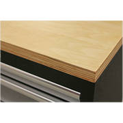 Sealey Superline PRO Storage System 2.04m with Pressed Wood Worktop