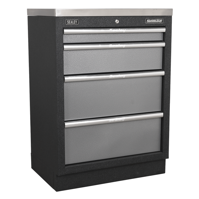 Sealey Superline PRO Storage System 2.04m with Stainless Worktop
