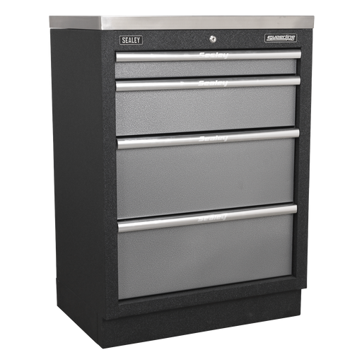 Sealey Superline PRO Storage System 2.04m with Stainless Worktop
