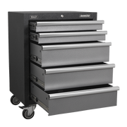 Sealey Superline PRO Modular Mobile Cabinet 5 Drawer 650mm