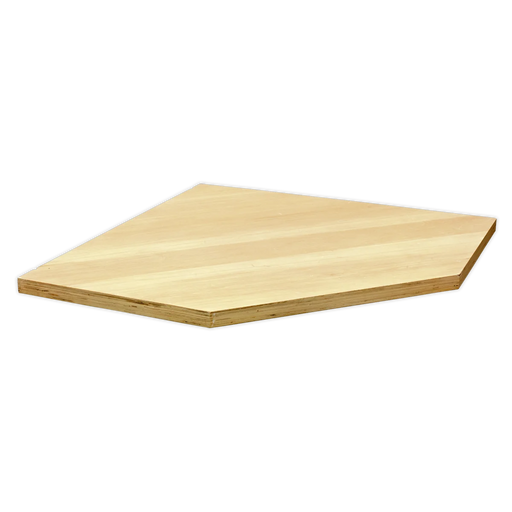Sealey Superline PRO Pressed Wood Worktop 865mm for Modular Corner Cabinet