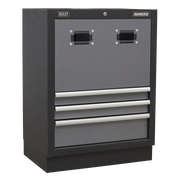 Sealey Superline PRO Modular Storage System Combo with Stainless Steel Worktop