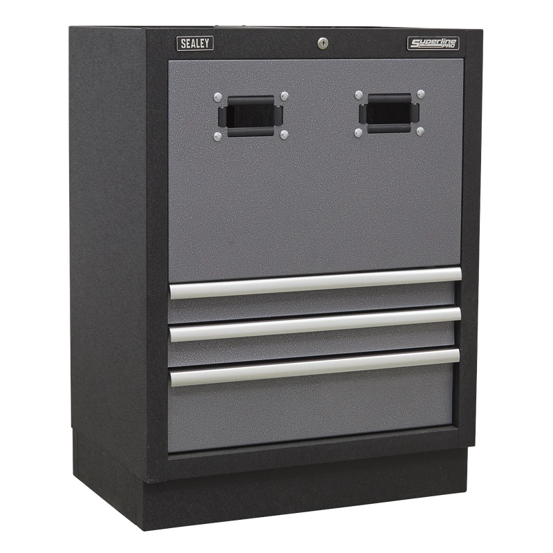 Sealey Superline PRO Modular Storage System Combo with Stainless Steel Worktop