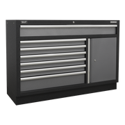 Sealey Superline PRO Modular Floor Cabinet 7 Drawer 1360mm