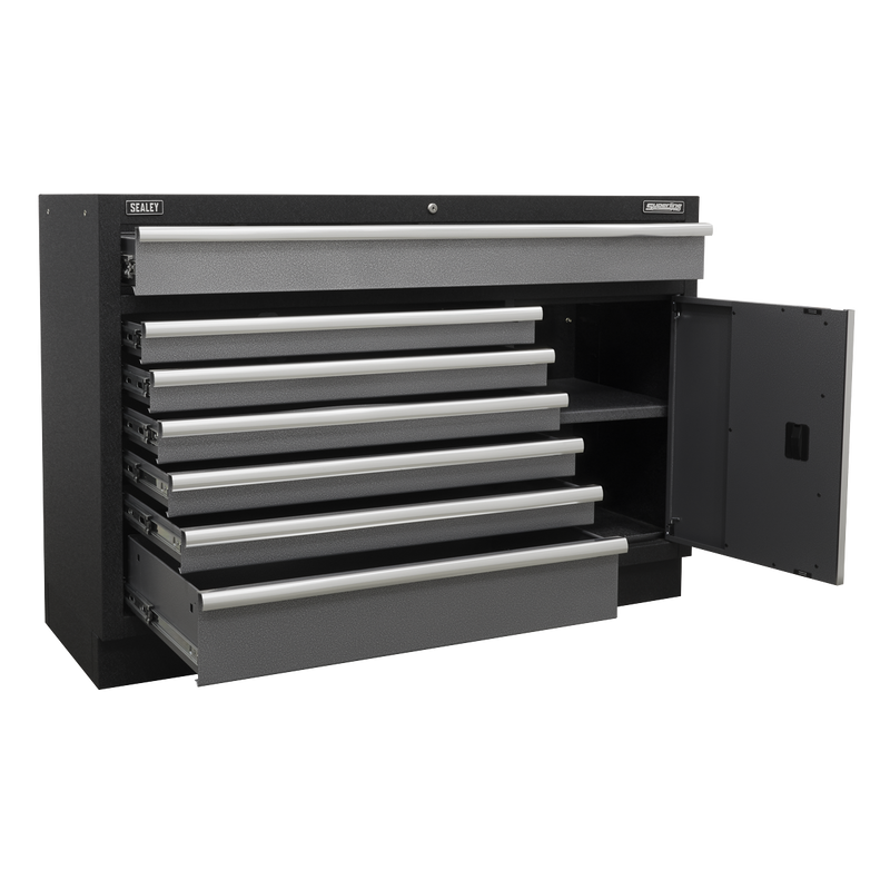 Sealey Superline PRO Modular Floor Cabinet 7 Drawer 1360mm