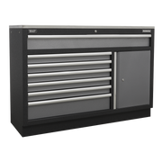 Sealey Superline PRO Modular Floor Cabinet 7 Drawer 1360mm