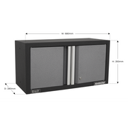 Sealey Superline PRO Modular Wall Cabinet 2 Door 680mm