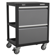 Sealey Superline PRO Storage System 2.04m with Pressed Wood Worktop