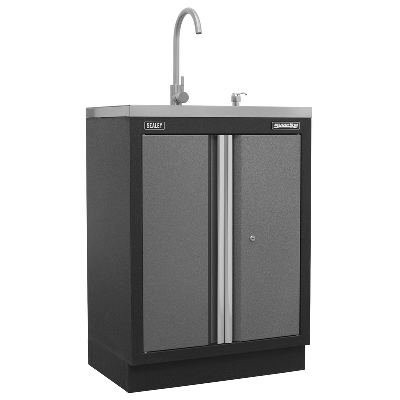 Sealey Superline PRO Modular Sink Unit 680mm with Mixer Tap