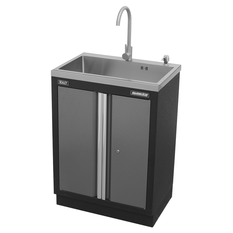 Sealey Superline PRO Modular Sink Unit 680mm with Mixer Tap