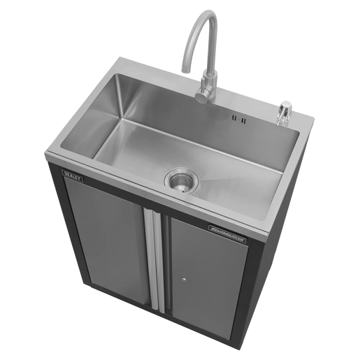 Sealey Superline PRO Modular Sink Unit 680mm with Mixer Tap