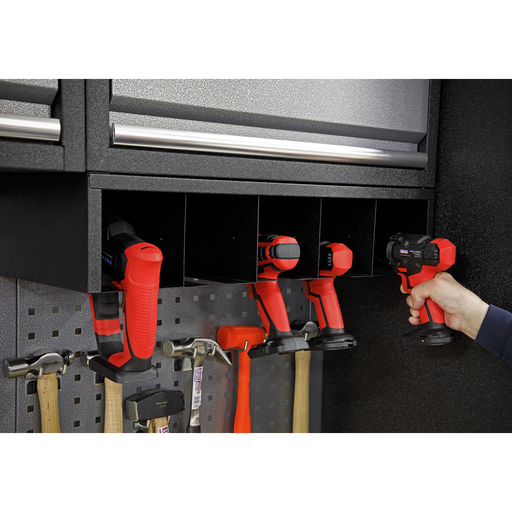 Sealey Superline PRO Power Tool Rack APMS69 - 680mm, 5 Bays