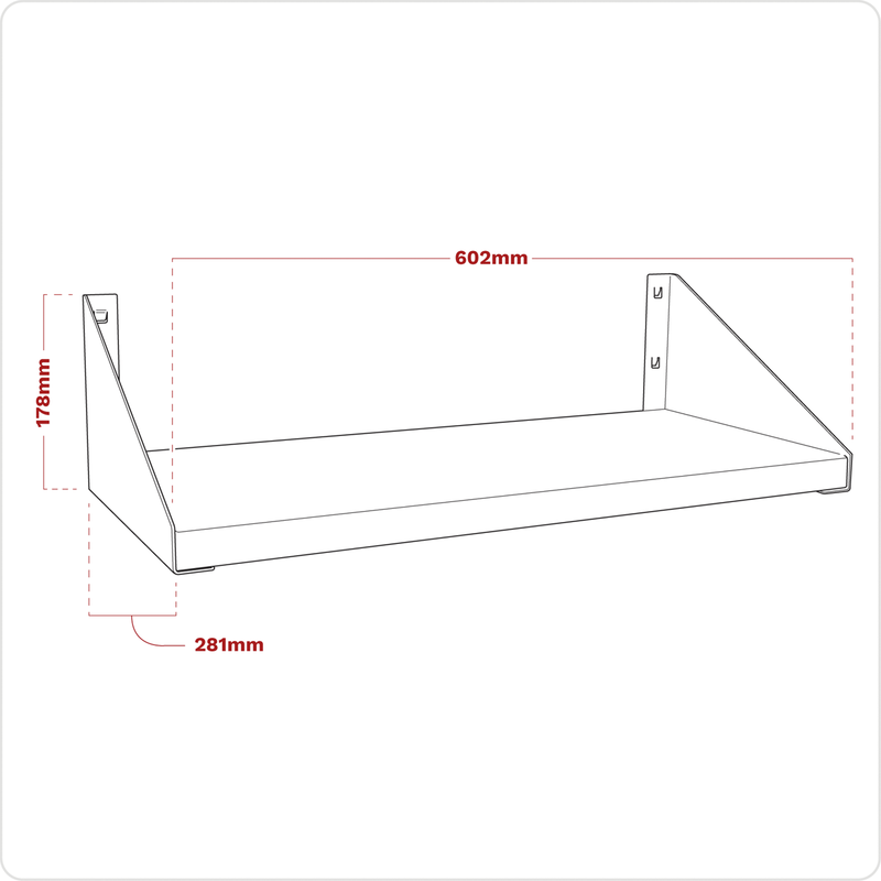 Sealey Superline PRO Modular Shelf APMS70 602x281x178mm