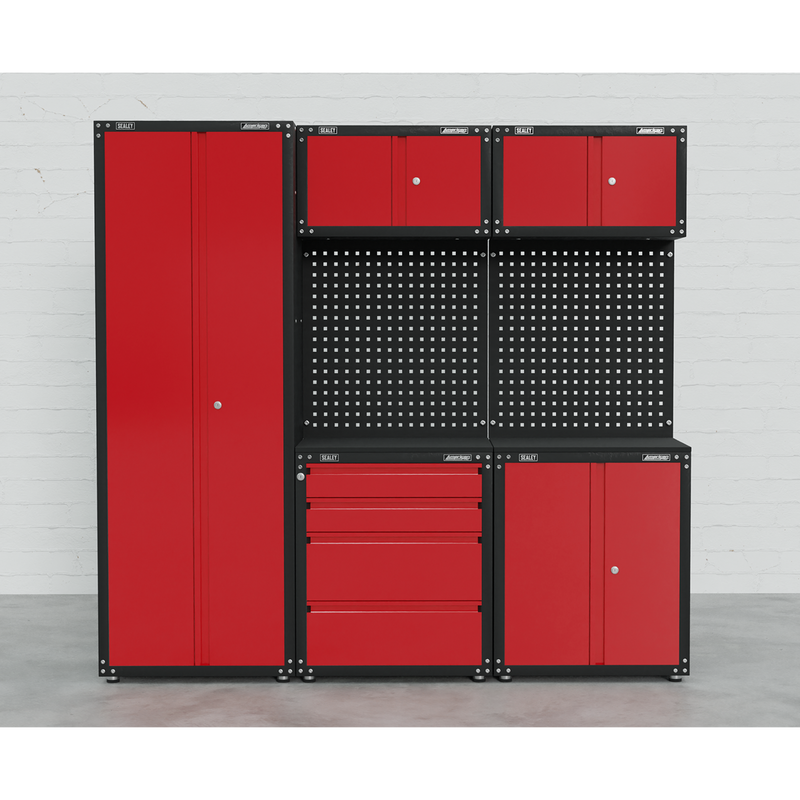 Sealey American PRO Modular Storage System 2.0m with Lock & Worktop
