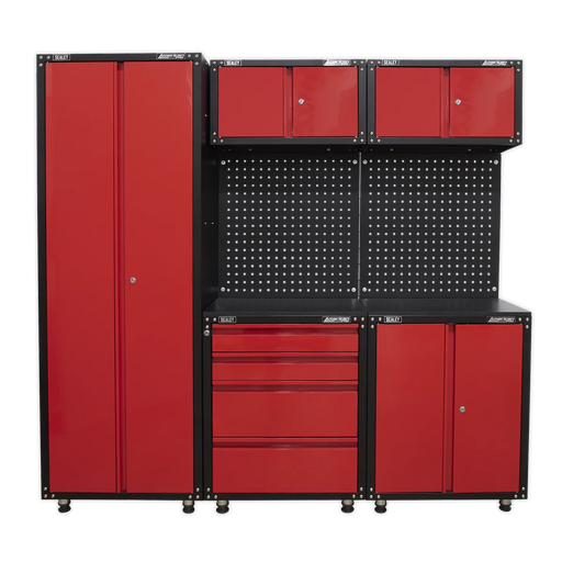 Sealey American PRO Modular Storage System 2.0m with Lock & Worktop