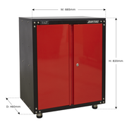 Sealey American PRO Modular Cabinet with Worktop 665mm