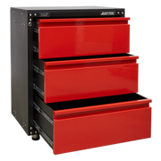 Sealey American PRO Modular Cabinet with Worktop 3 Drawer 665mm
