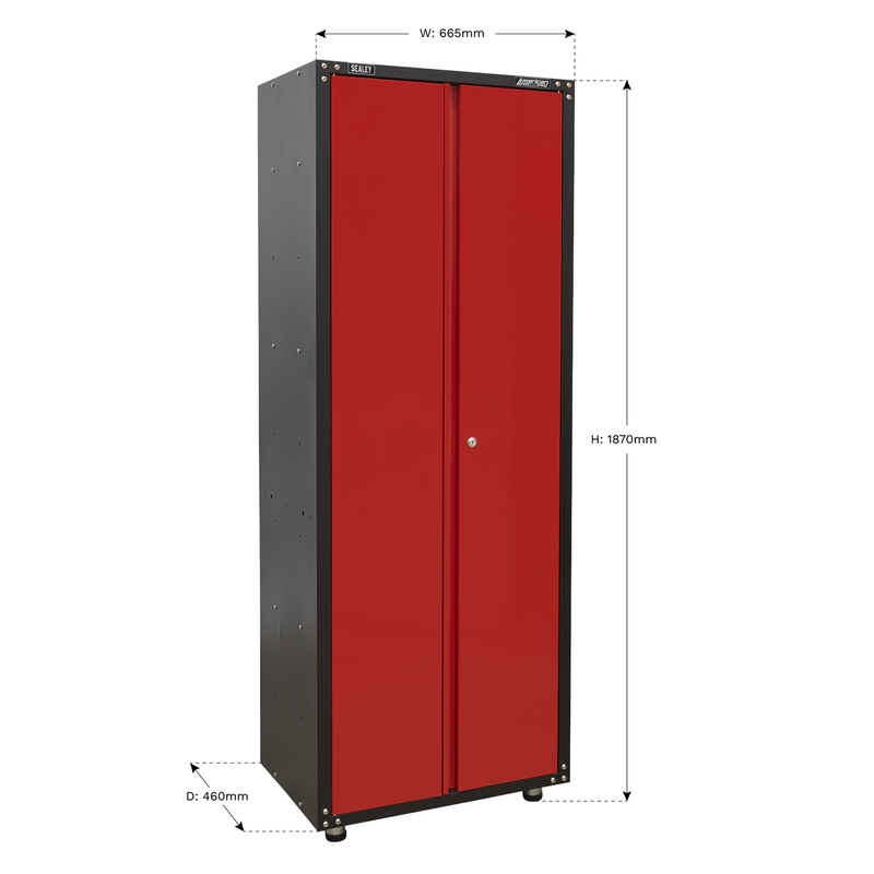 Sealey American PRO Modular Full Height Cabinet 2 Door 665mm