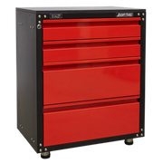 Sealey American PRO Modular Cabinet with Worktop 4 Drawer 665mm