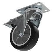 Sealey Castor Wheel Kit APMSC7 125mm Heavy-Duty 480KG