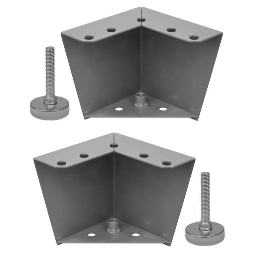 Sealey Adjustable Feet APMSC8 for Modular Storage Systems