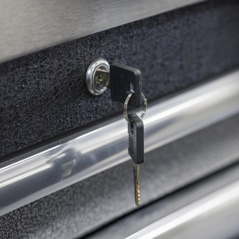 Sealey Superline PRO Storage System 1.96m with Stainless Steel Worktop