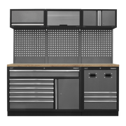 Sealey Superline PRO Modular Storage System Combo APMSSTACK14W 2040mm