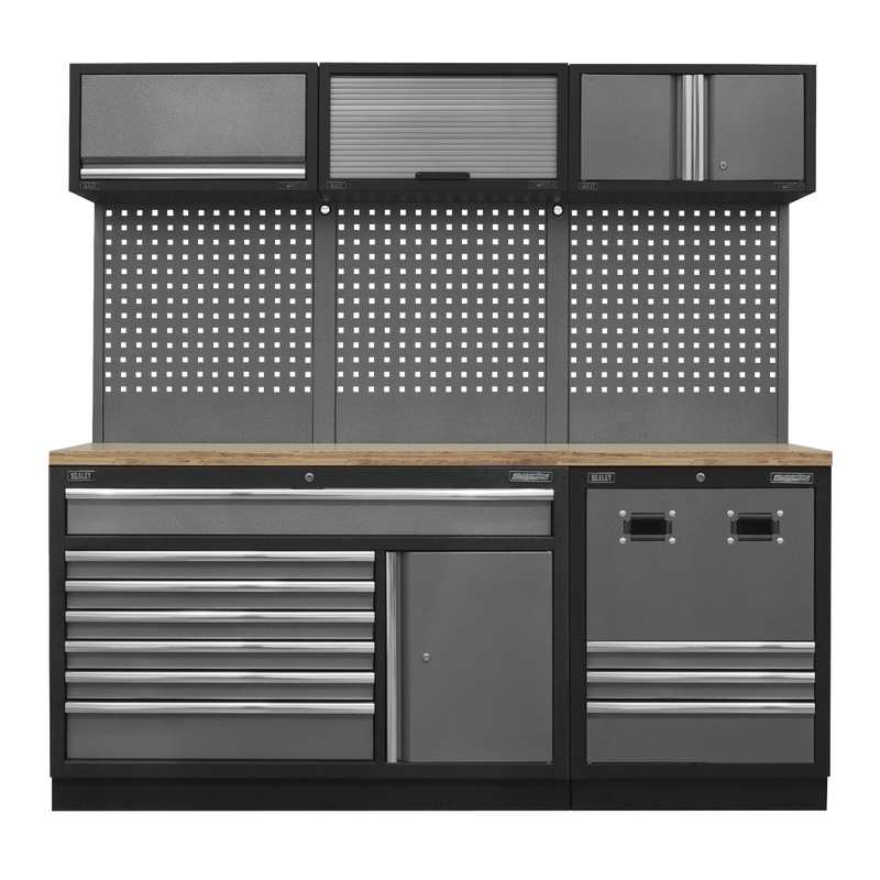 Sealey Superline PRO Modular Storage System Combo APMSSTACK14W 2040mm
