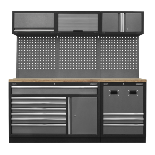 Sealey Superline PRO Modular Storage System Combo APMSSTACK14W 2040mm