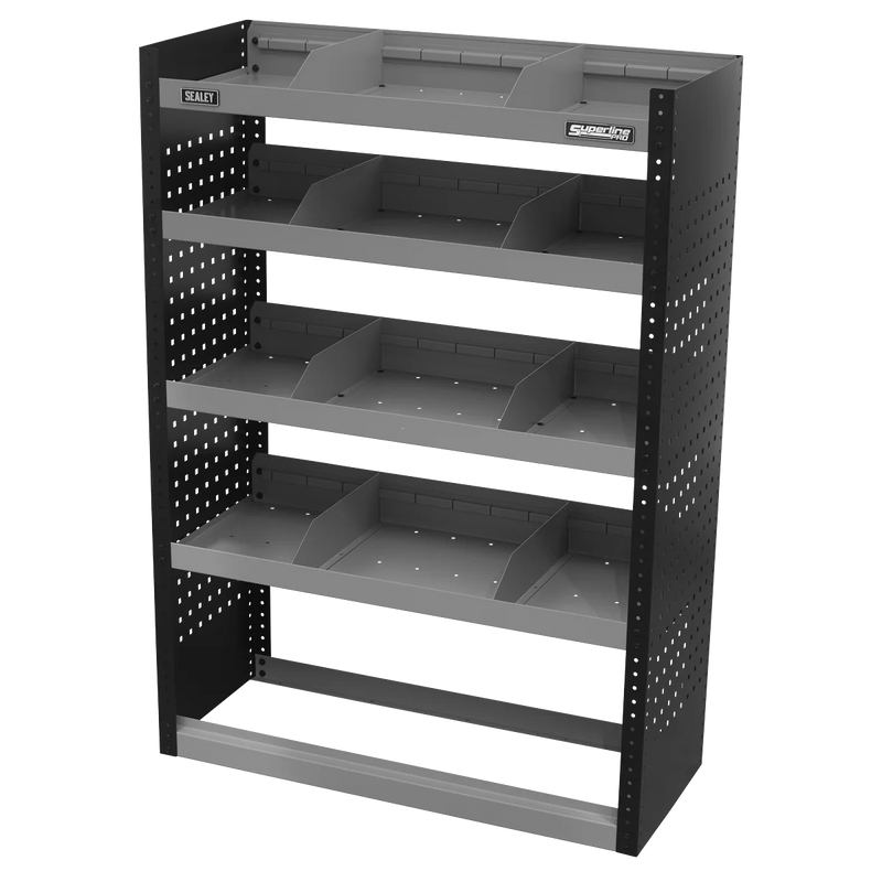 Sealey Superline PRO Modular Flat Shelf Van Storage Unit 926mm
