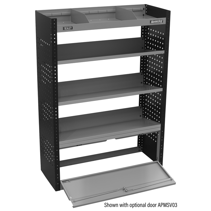 Sealey Superline PRO Modular Slanted Shelf Van Storage Unit 926x380x1300mm