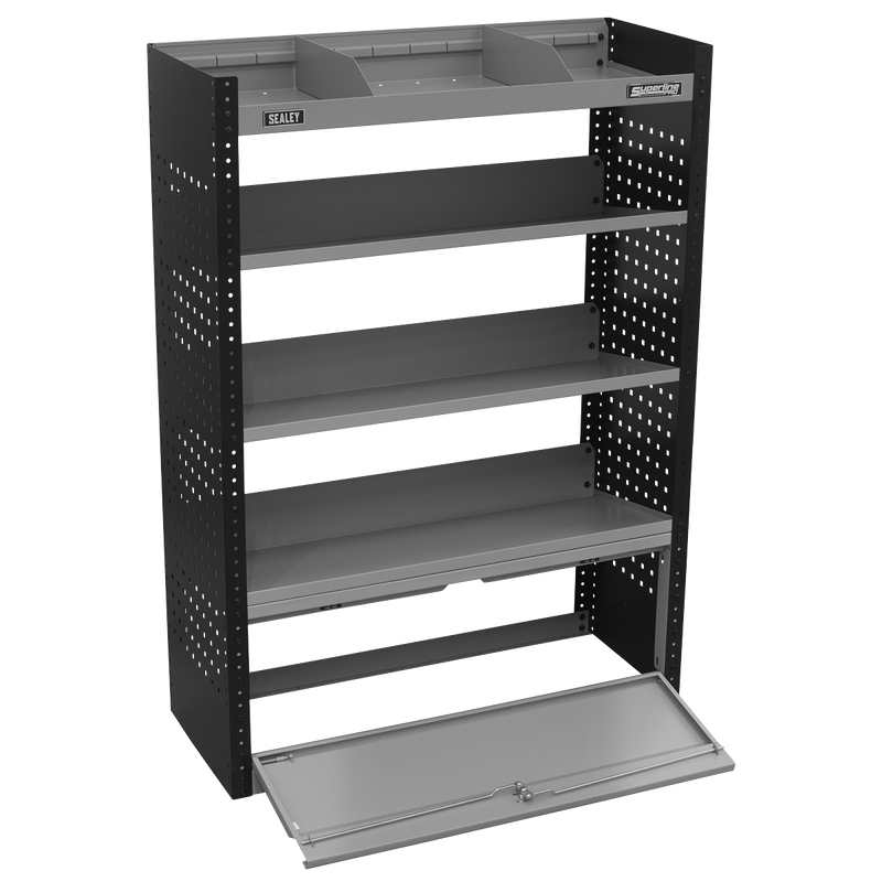 Sealey Superline PRO Modular Slanted Shelf Van Storage System 850x300mm