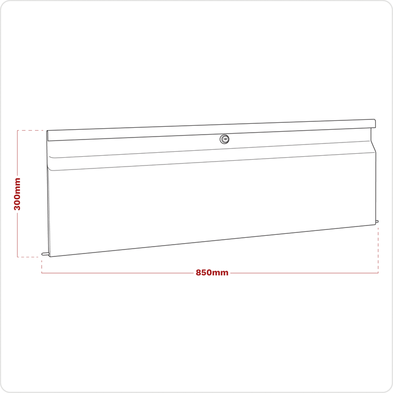 Sealey Superline PRO Modular Lockable Storage Door 845mm