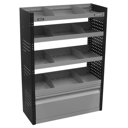 Sealey Superline PRO Modular Flat Shelf Van Storage System 850x300mm