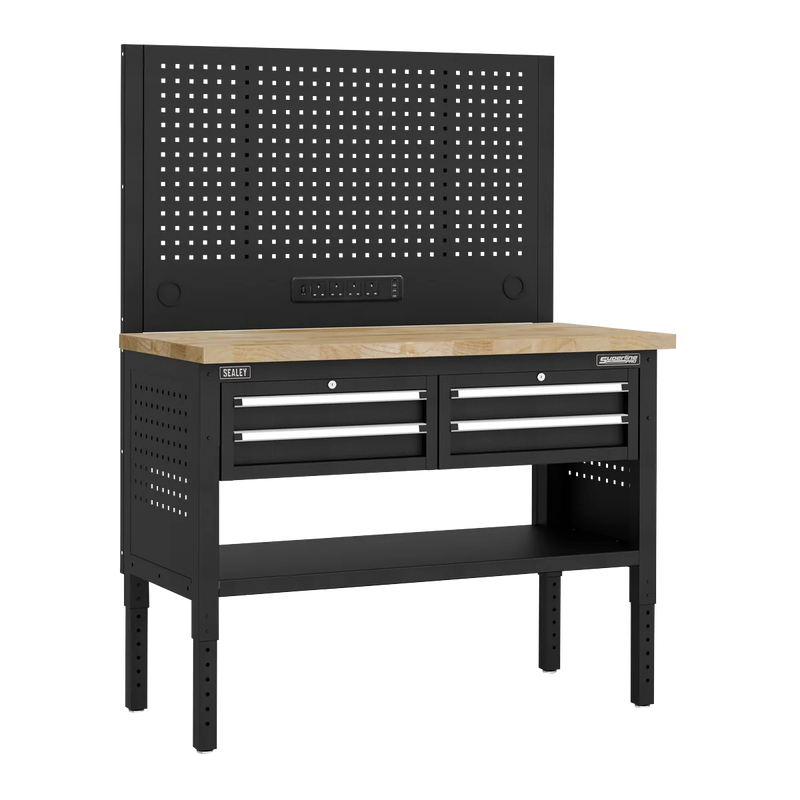 Sealey Superline PRO Workbench 1265mm Modular with 4 Drawers