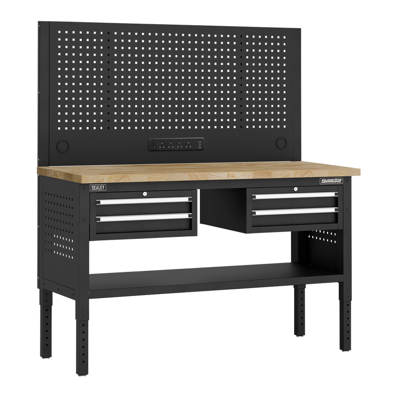Sealey Superline PRO Workbench 1265mm Modular with 4 Drawers