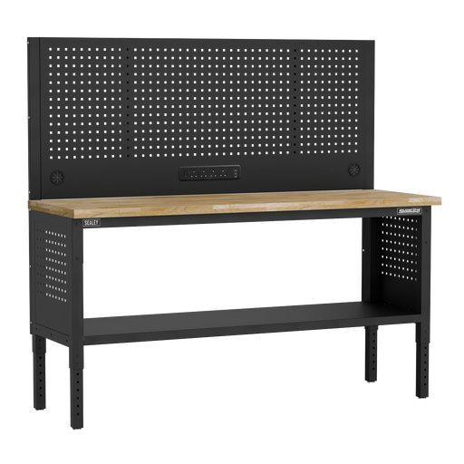 Sealey Superline PRO Modular Workbench 1830mm with Pegboard & Power Bar