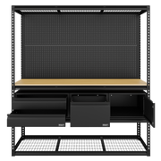 Sealey Heavy-Duty Workbench & Racking Kit 1820mm with 300kg Capacity