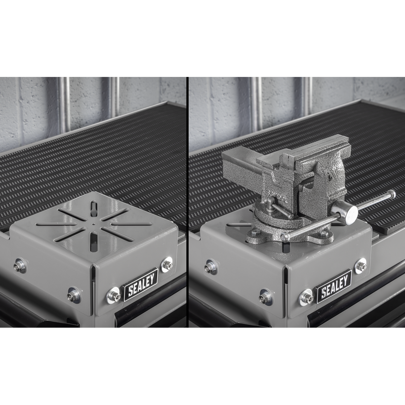 Sealey Superline PRO® Rollcab 6 Drawer with 100mm Vice