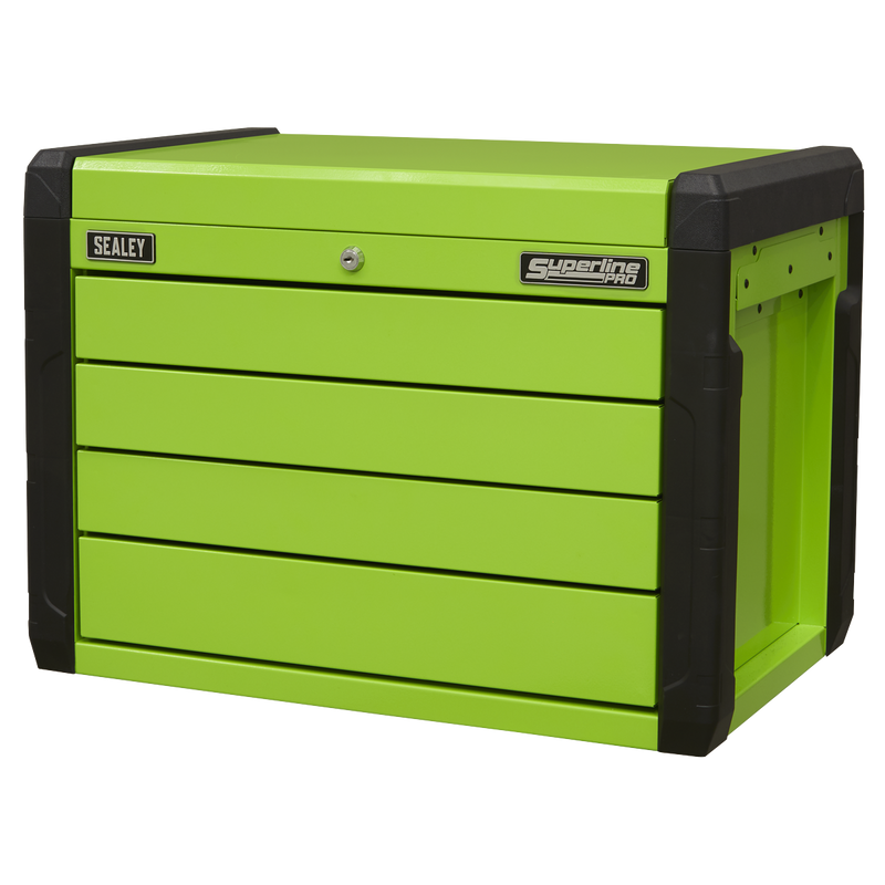 Sealey Superline PRO Tool Chest 4 Drawer Green APPD4G 662mm