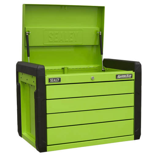 Sealey Superline PRO Tool Chest 4 Drawer Green APPD4G 662mm