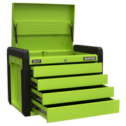 Sealey Superline PRO Tool Chest 4 Drawer Green APPD4G 662mm