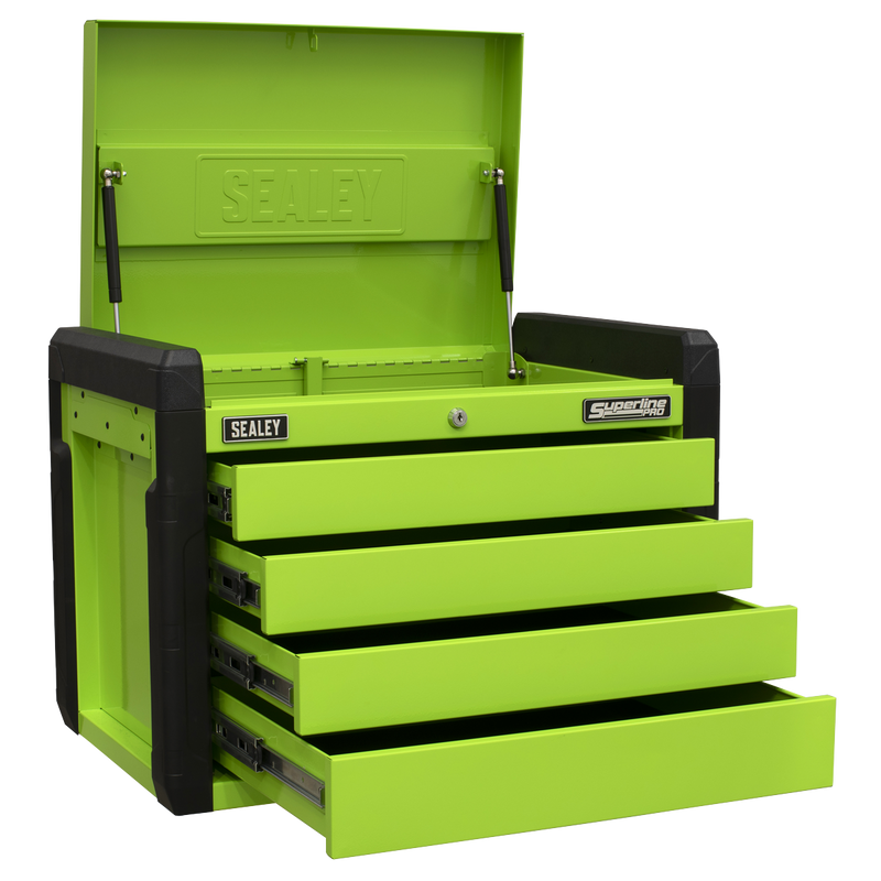 Sealey Superline PRO Tool Chest 4 Drawer Green APPD4G 662mm