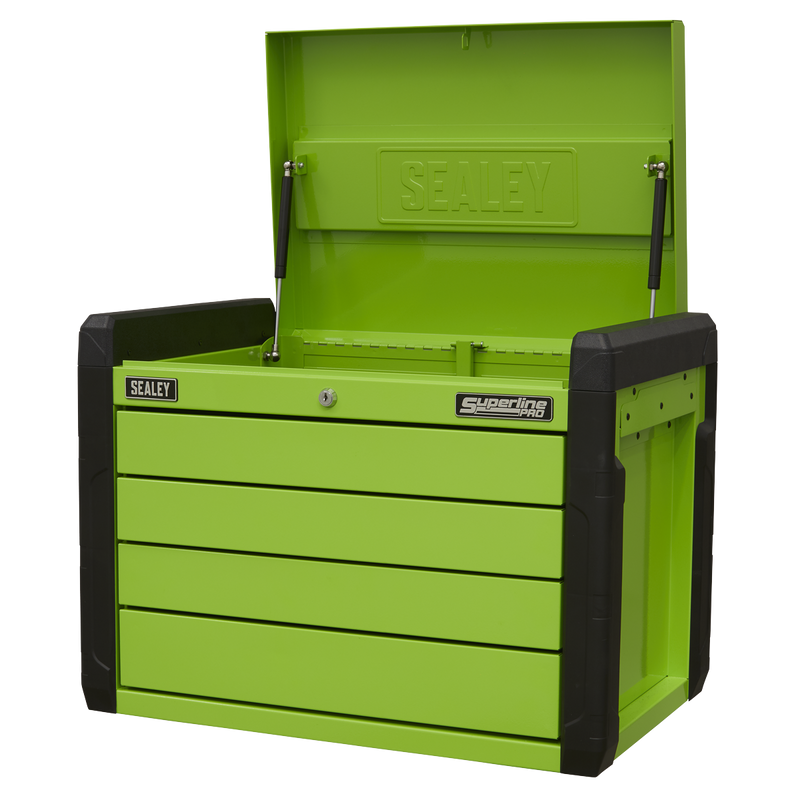 Sealey Superline PRO Tool Chest 4 Drawer Green APPD4G 662mm