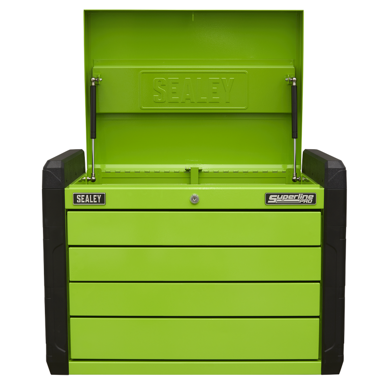 Sealey Superline PRO Tool Chest 4 Drawer Green APPD4G 662mm